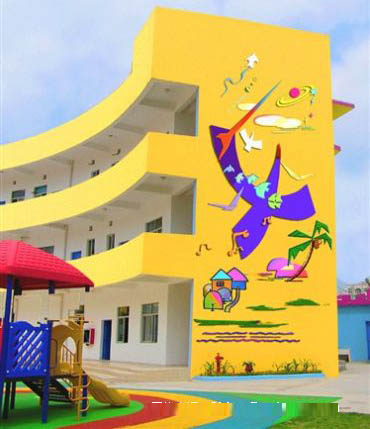 整棟墻體繪畫