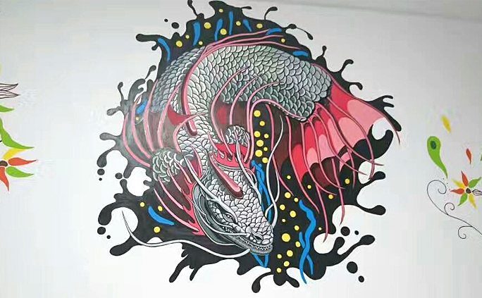 墻體彩繪是公共藝術