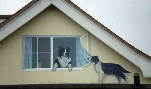 墻繪最重要的無非是兩個最重要的地方