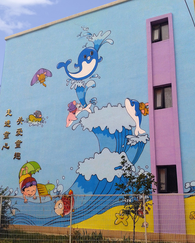 南昌墻體繪畫,南昌繪畫墻體,南昌古建筑繪畫,南昌繪畫古建筑