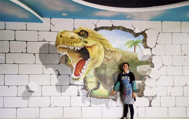 南昌3d彩繪,南昌墻手繪,南昌墻壁手繪,南昌鄉村文化墻彩繪